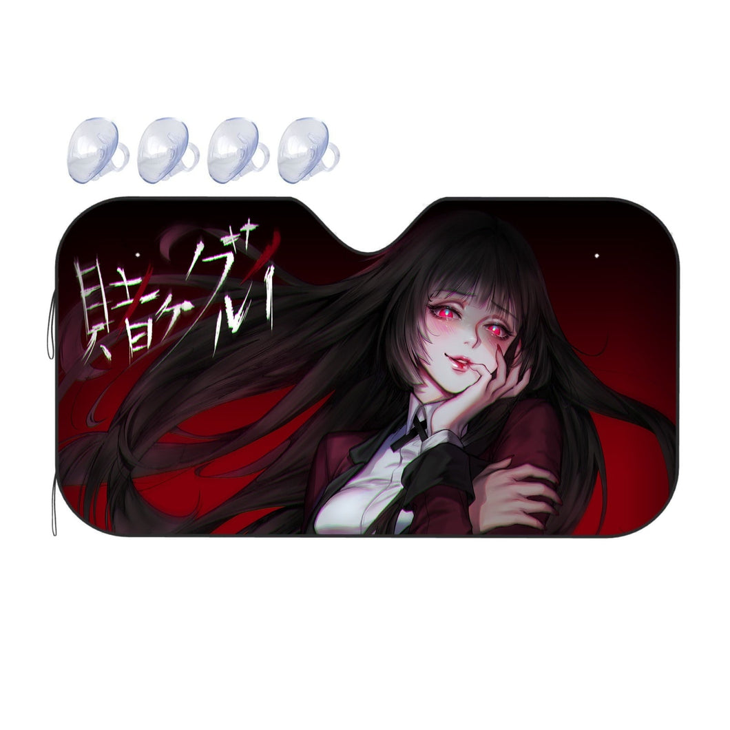 Kakegurui Yumeko Jabami  Car Sunshade