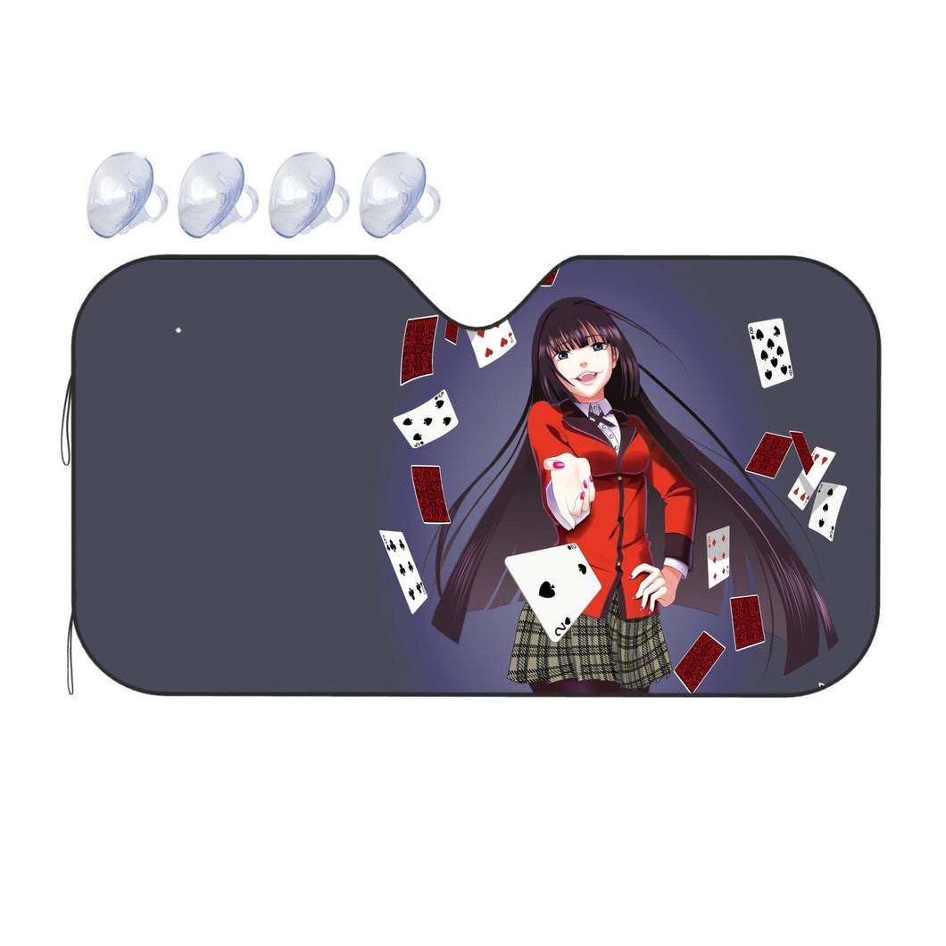 Kakegurui Yumeko Jabami  Car Sunshade