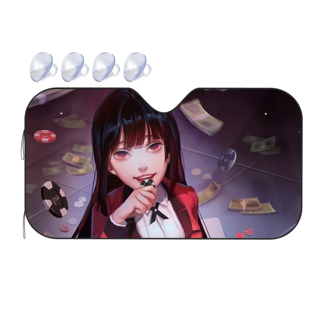 Kakegurui Yumeko Jabami  Car Sunshade