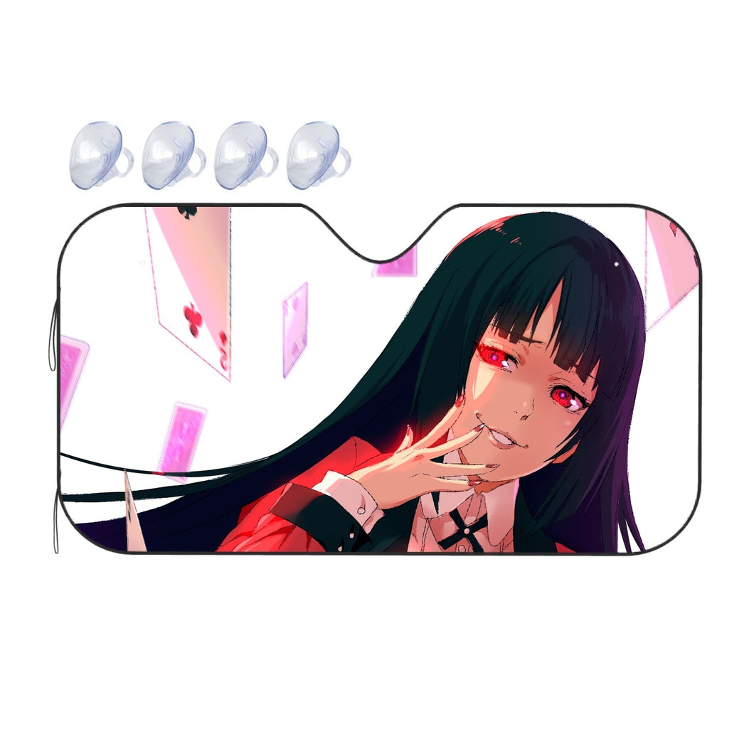 Kakegurui Yumeko Jabami  Car Sunshade