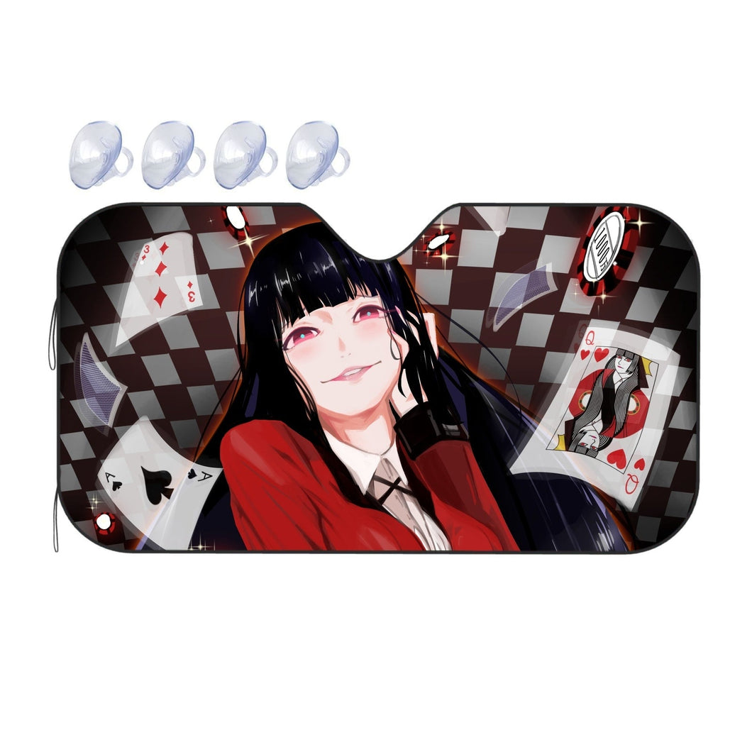 Kakegurui Yumeko Jabami  Car Sunshade