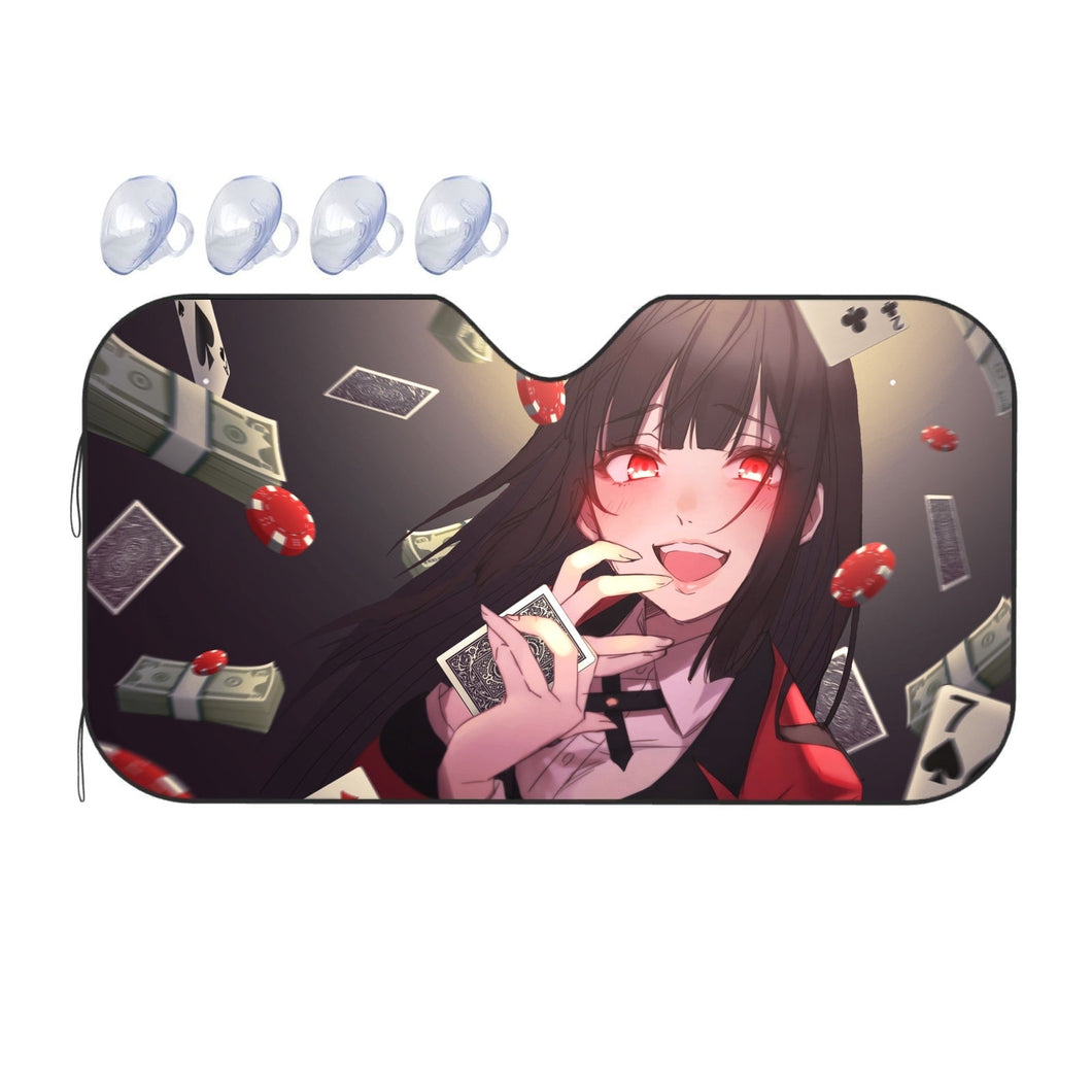 Kakegurui Yumeko Jabami  Car Sunshade
