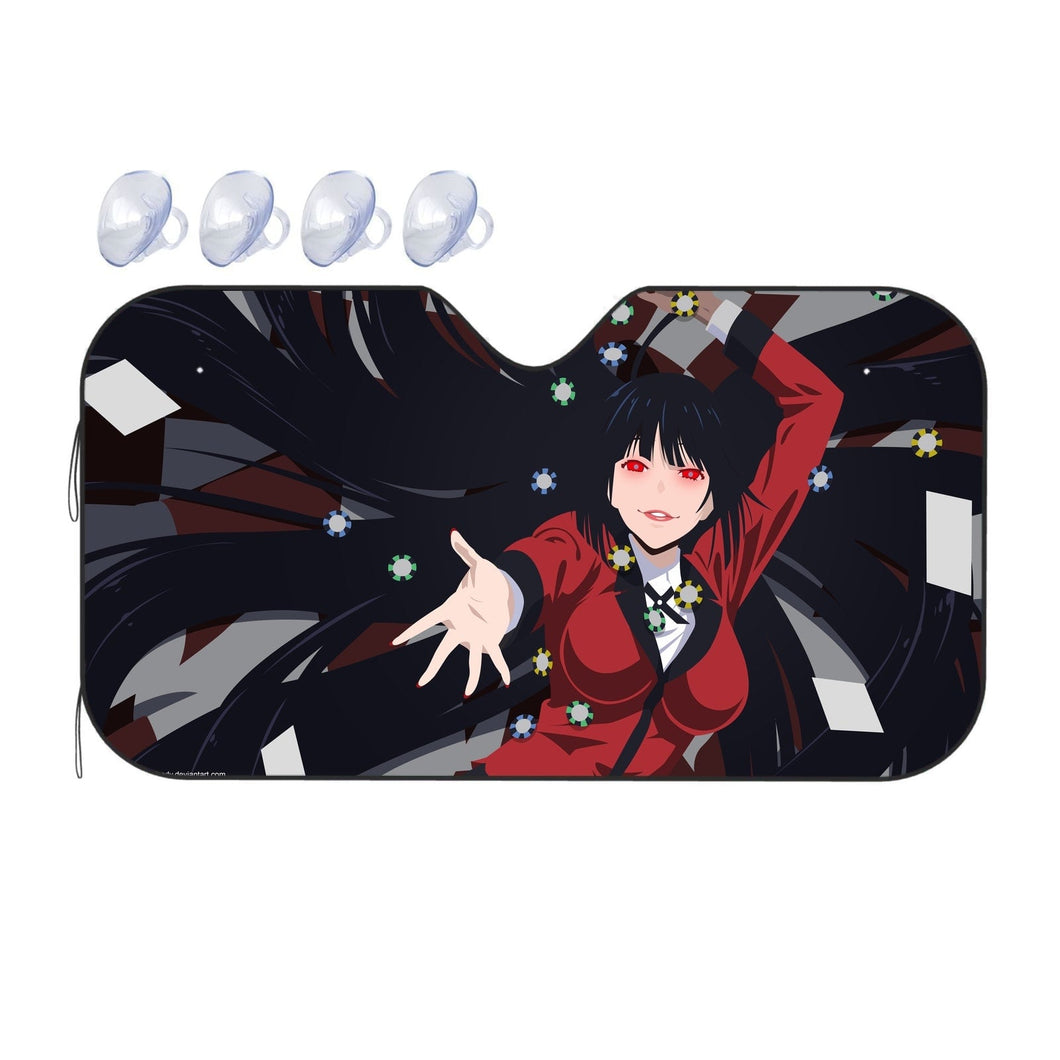 Kakegurui Yumeko Jabami  Car Sunshade