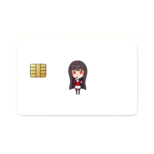 Load image into Gallery viewer, Kakegurui Yumeko Jabami  Credit Card Skins (4-in-1 Pack)
