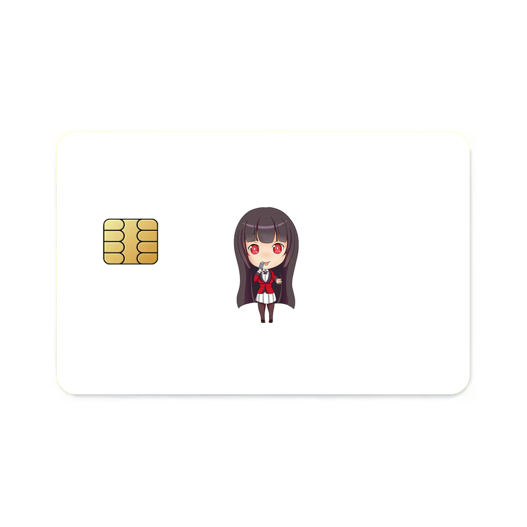 Kakegurui Yumeko Jabami  Credit Card Skins (4-in-1 Pack)