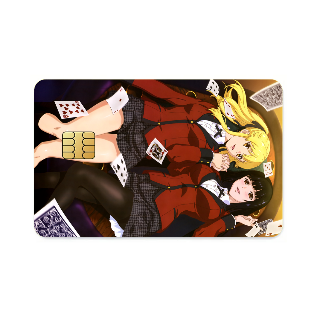 Kakegurui Yumeko Jabami  Credit Card Skins (4-in-1 Pack)