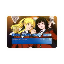 Load image into Gallery viewer, Kakegurui Yumeko Jabami  Credit Card Skins (4-in-1 Pack)
