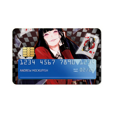 Load image into Gallery viewer, Kakegurui Yumeko Jabami  Credit Card Skins (4-in-1 Pack)
