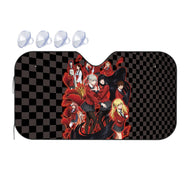 Kakegurui Yumeko Jabami, Mary Saotome, Midari Ikishima, Kirari Momobami, Yumemi Yumemite  Car Sunshade