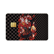 Kakegurui Yumeko Jabami, Mary Saotome, Midari Ikishima, Kirari Momobami, Yumemi Yumemite  Credit Card Skins (4-in-1 Pack)