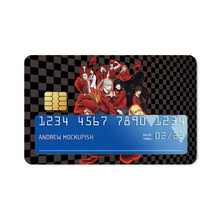 Load image into Gallery viewer, Kakegurui Yumeko Jabami, Mary Saotome, Midari Ikishima, Kirari Momobami, Yumemi Yumemite  Credit Card Skins (4-in-1 Pack)
