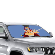 Load image into Gallery viewer, Kamina and Simon Tengen Toppa Gurren Lagann  Car Sunshade

