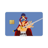 Kamina and Simon Tengen Toppa Gurren Lagann  Credit Card Skins (4-in-1 Pack)
