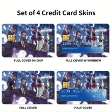 Load image into Gallery viewer, KanColle Carrier Girls  Credit Card Skins (4-in-1 Pack)
