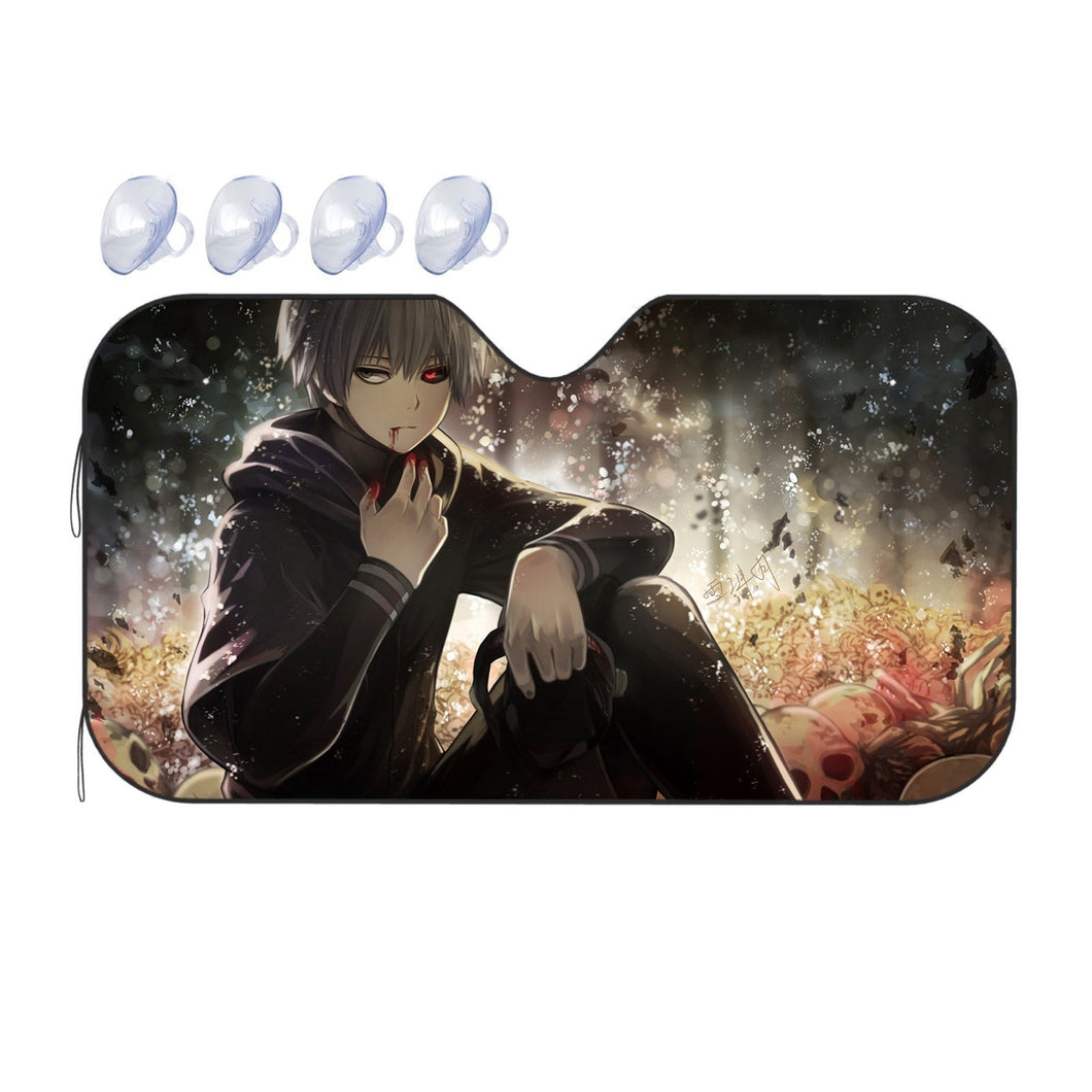 Kaneki Ken ( Tokyo Ghoul)  Car Sunshade