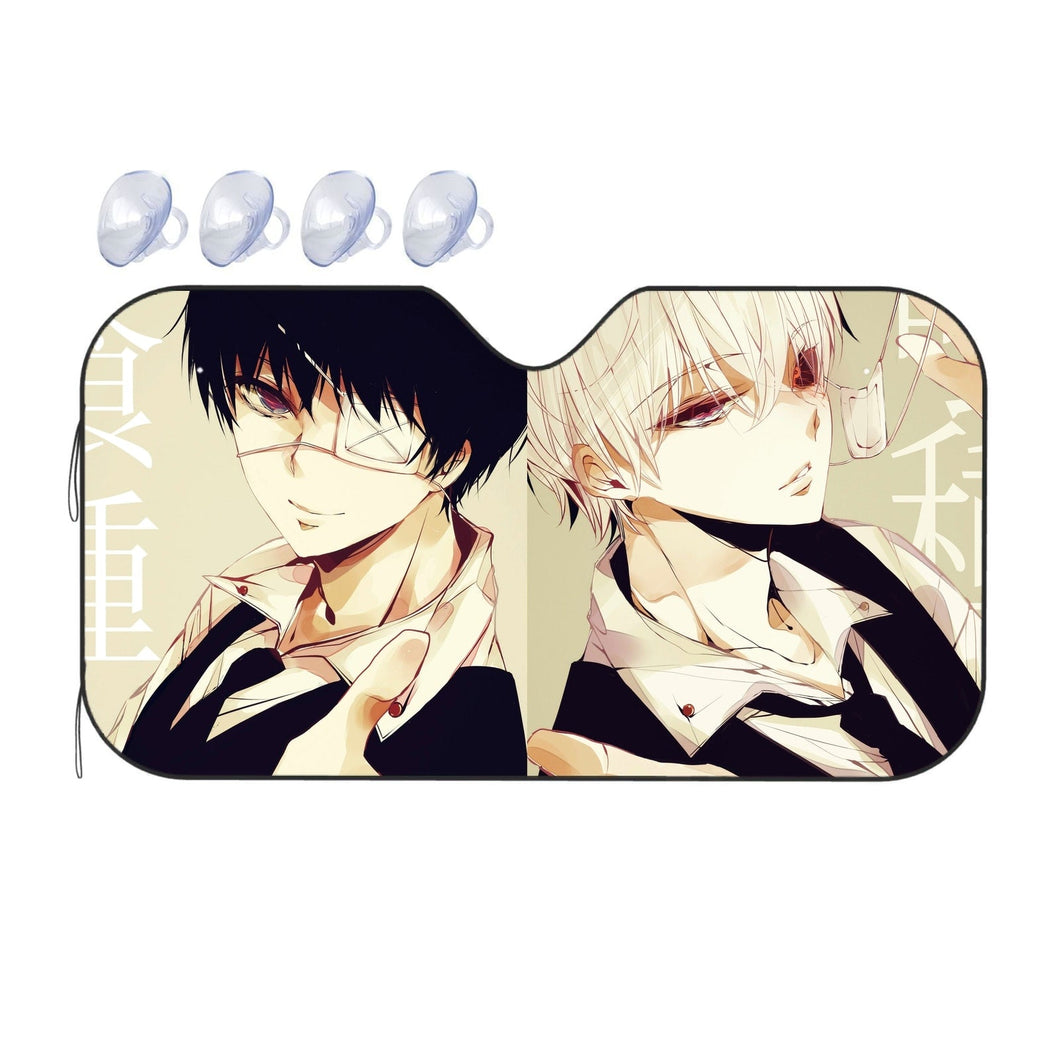 Kaneki Ken ( Tokyo Ghoul)  Car Sunshade