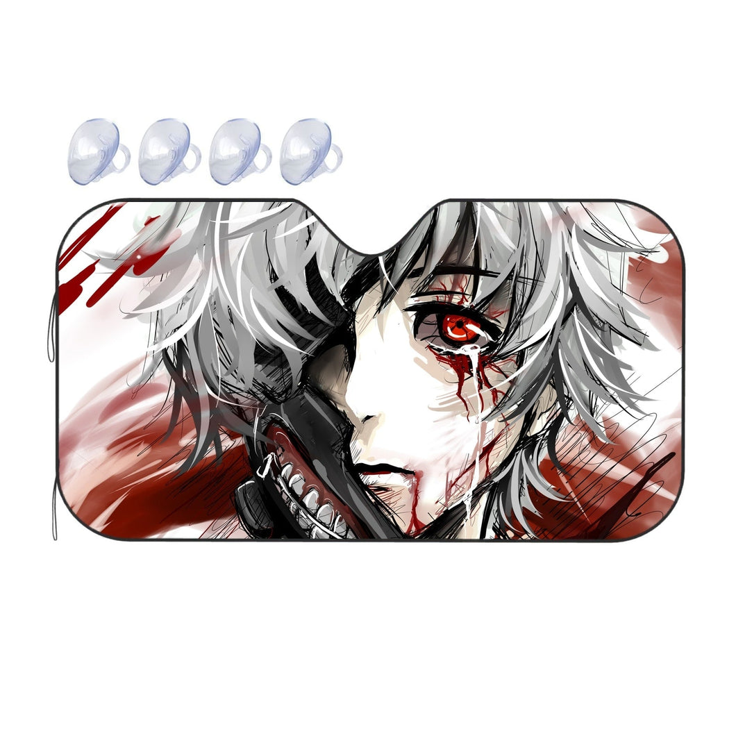 Kaneki Ken ( Tokyo Ghoul) Car Sunshade