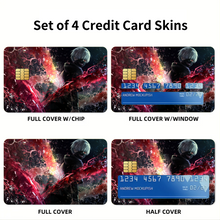 Load image into Gallery viewer, Kaneki Ken ( Tokyo Ghoul)  Credit Card Skins (4-in-1 Pack)
