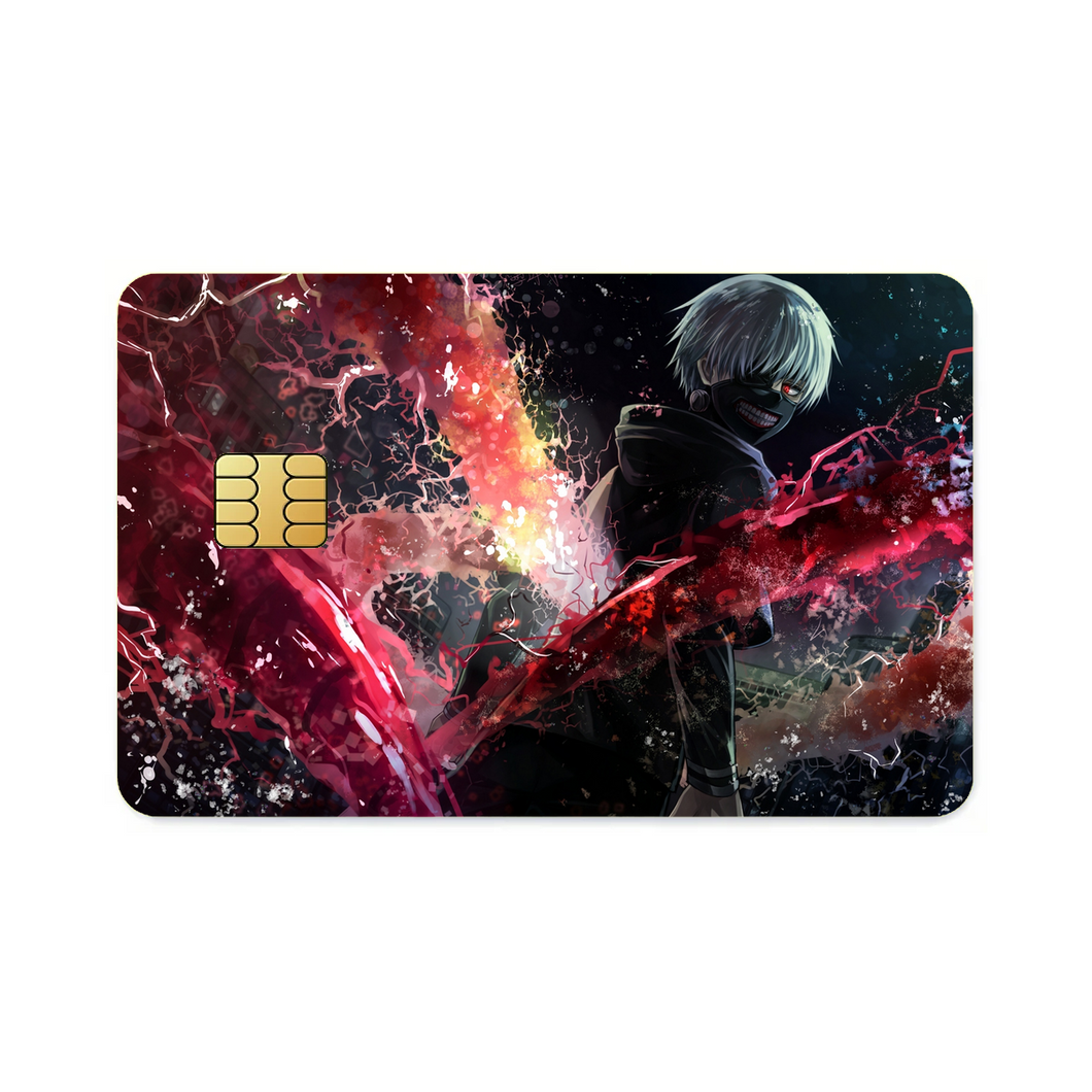 Kaneki Ken ( Tokyo Ghoul)  Credit Card Skins (4-in-1 Pack)