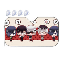 Load image into Gallery viewer, Kaneki&#39;s and Touka&#39;s  Car Sunshade
