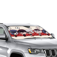 Load image into Gallery viewer, Kaneki&#39;s and Touka&#39;s  Car Sunshade
