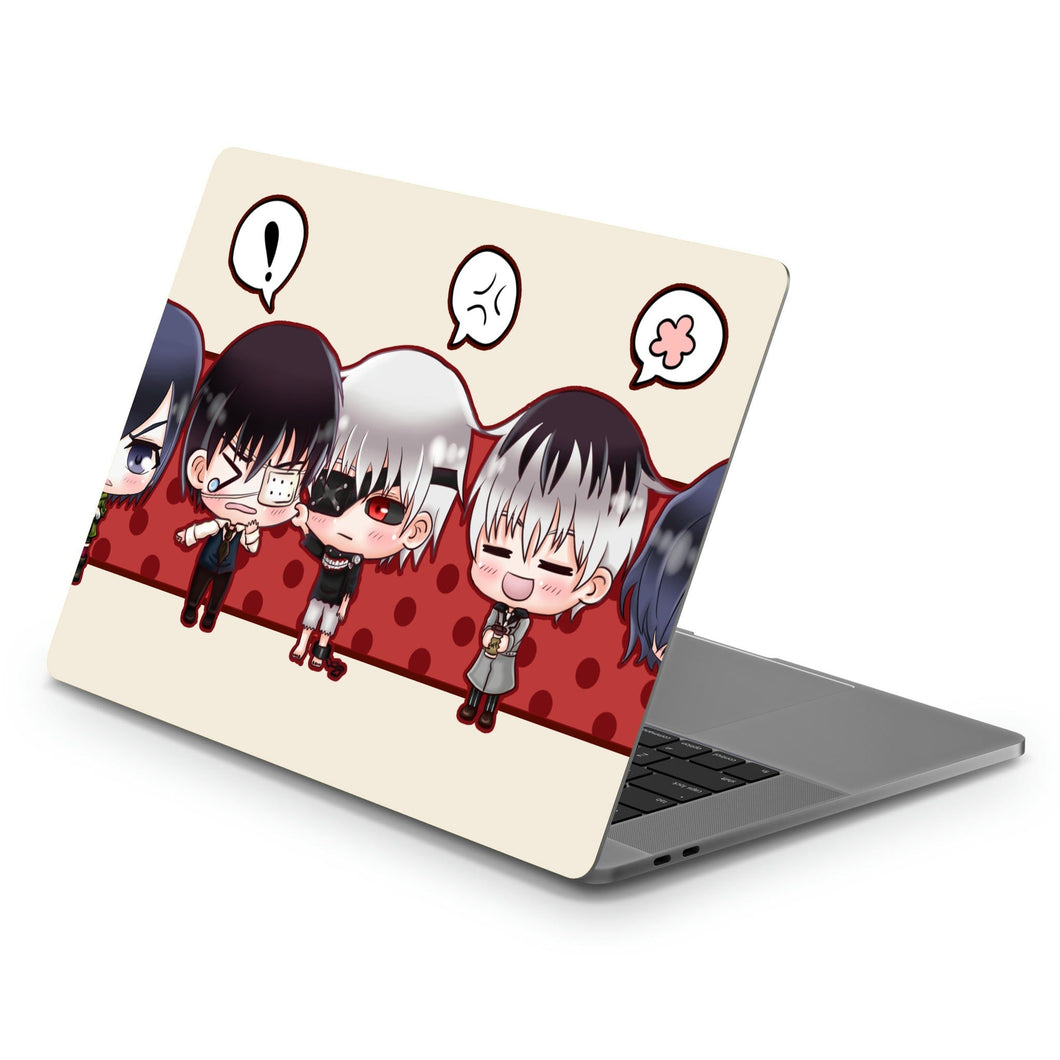 Kaneki's and Touka's  Macbook Skin