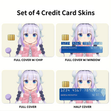 Load image into Gallery viewer, Kanna Kamui  Credit Card Skins (4-in-1 Pack)
