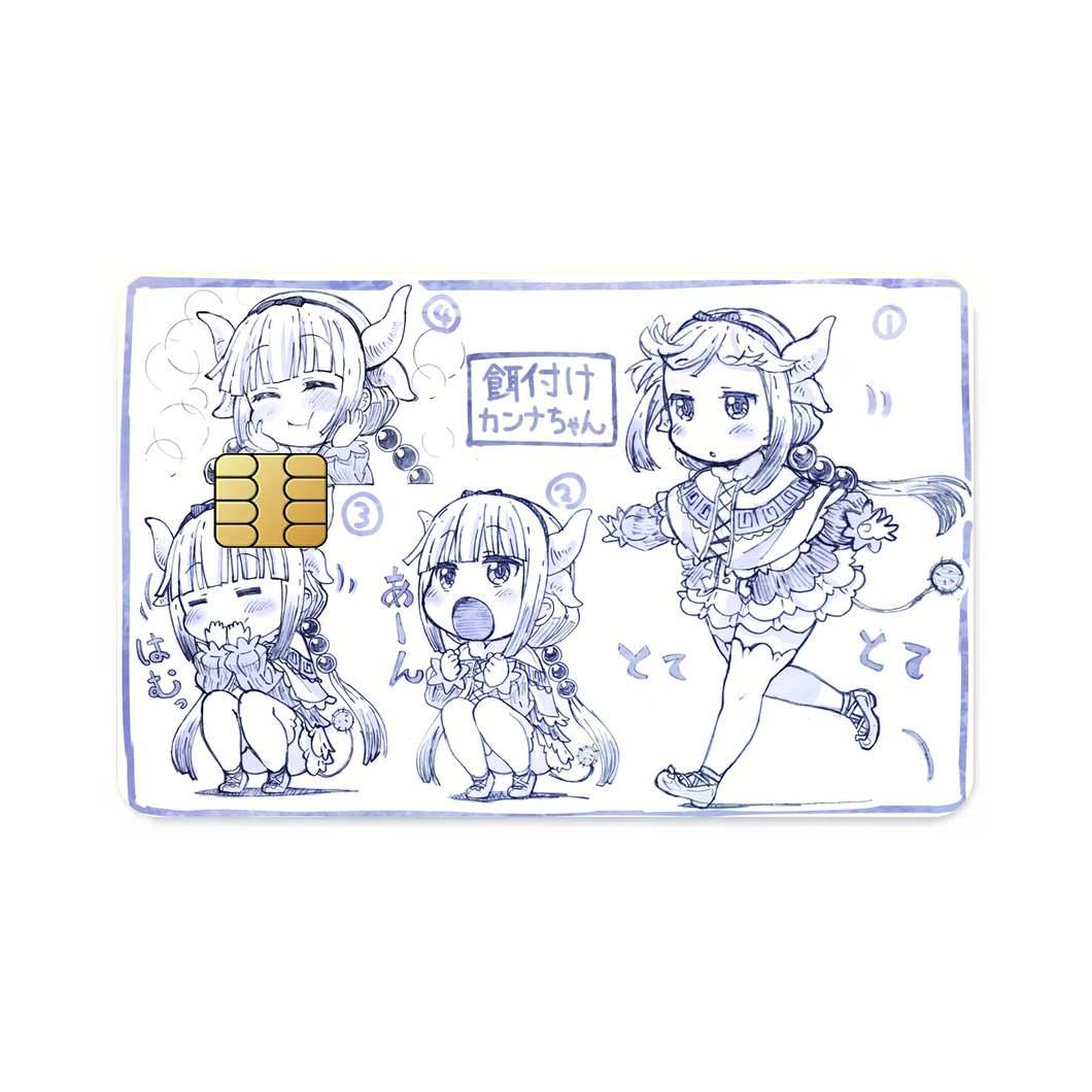 Kanna Kamui  Credit Card Skins (4-in-1 Pack)