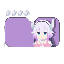 Load image into Gallery viewer, Kanna Kamui - Kobayashi-san Chi no Maid Dragon  Car Sunshade
