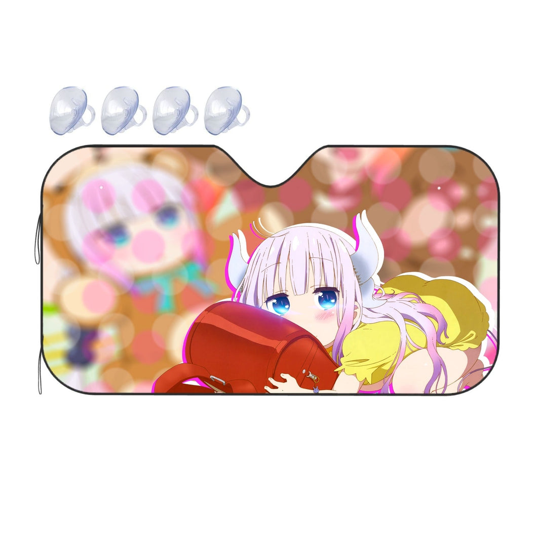 Kanna Kamui kobayashi-san chi no maid dragon  Car Sunshade