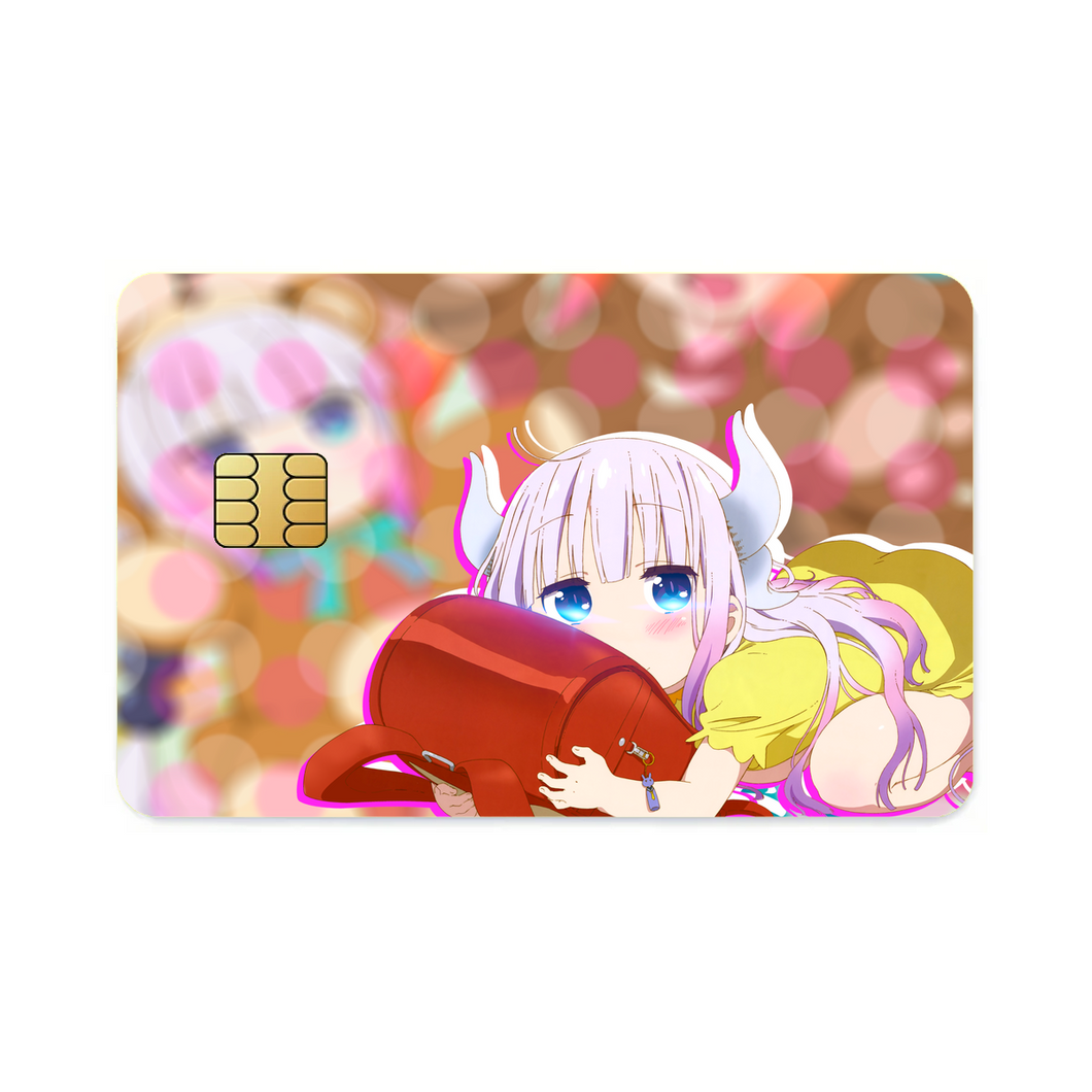 Kanna Kamui kobayashi-san chi no maid dragon  Credit Card Skins (4-in-1 Pack)