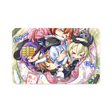 Load image into Gallery viewer, Kantai Collection chibi group Credit Card Skins (4-in-1 Pack)
