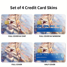 Load image into Gallery viewer, Kaori and Arima  Credit Card Skins (4-in-1 Pack)
