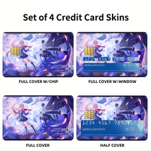 Load image into Gallery viewer, Kaori and Arima  Credit Card Skins (4-in-1 Pack)
