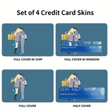 Load image into Gallery viewer, Kaori and Arima  Credit Card Skins (4-in-1 Pack)
