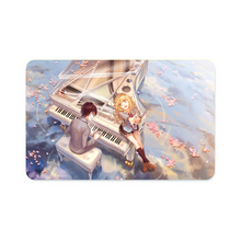 Load image into Gallery viewer, Kaori and Arima  Credit Card Skins (4-in-1 Pack)
