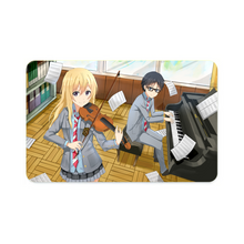 Load image into Gallery viewer, Kaori and Arima Credit Card Skins (4-in-1 Pack)
