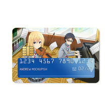 Load image into Gallery viewer, Kaori and Arima Credit Card Skins (4-in-1 Pack)
