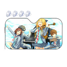 Load image into Gallery viewer, Kaori,Arima,Tsubaki and Ryota Car Sunshade
