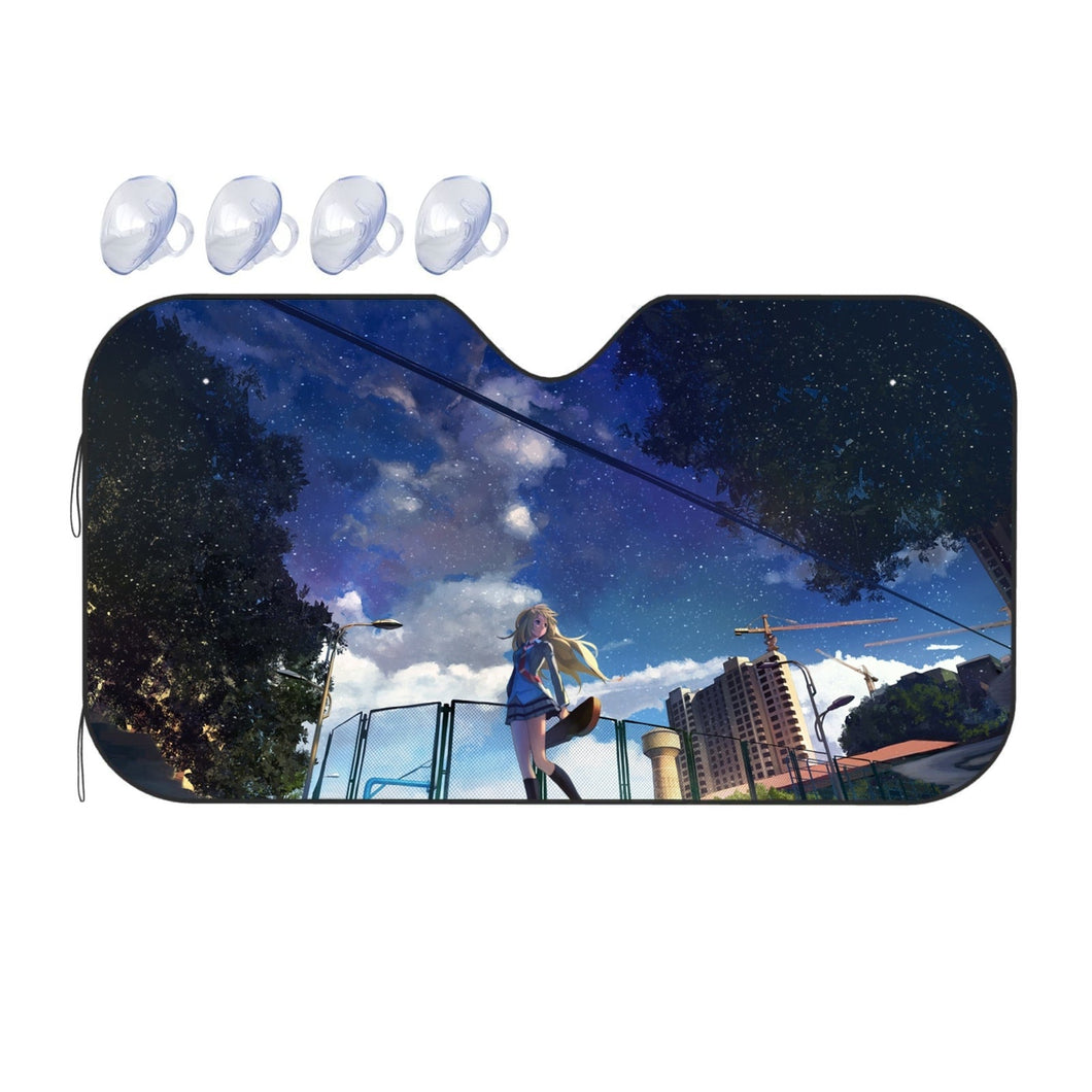 Kaori Miyazono Car Sunshade