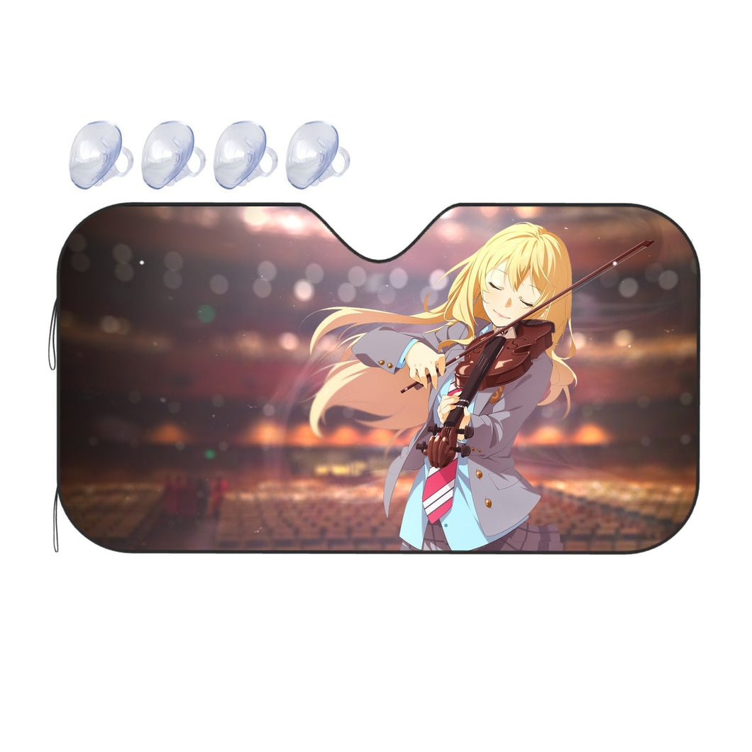 Kaori Miyazono Car Sunshade