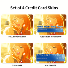 Load image into Gallery viewer, Kaori Miyazono  Credit Card Skins (4-in-1 Pack)

