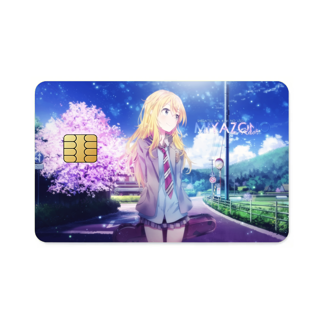Kaori Miyazono  Credit Card Skins (4-in-1 Pack)