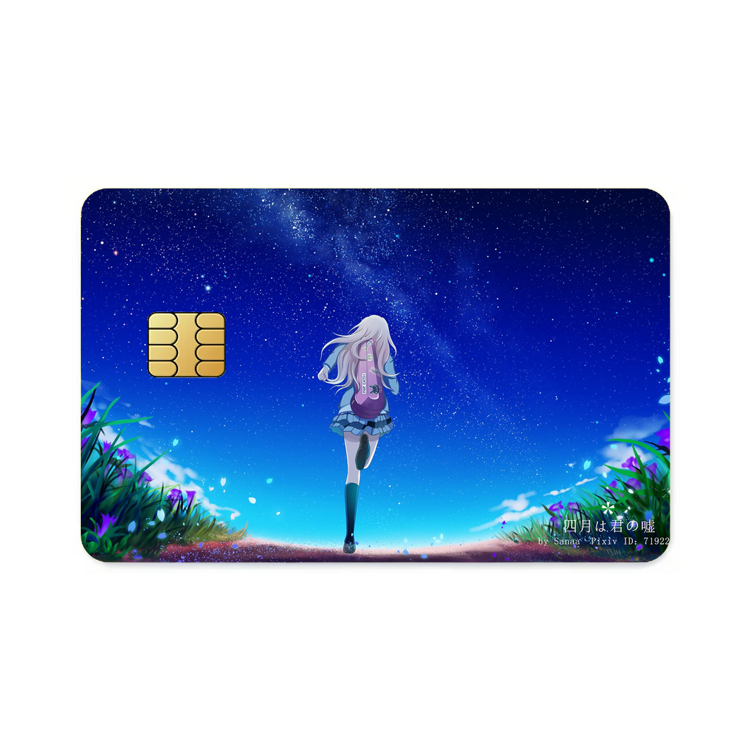 Kaori Miyazono  Credit Card Skins (4-in-1 Pack)