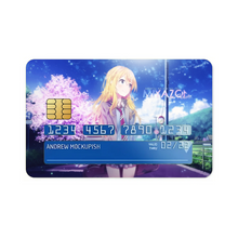 Load image into Gallery viewer, Kaori Miyazono  Credit Card Skins (4-in-1 Pack)
