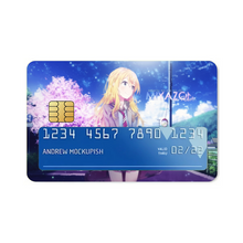 Load image into Gallery viewer, Kaori Miyazono  Credit Card Skins (4-in-1 Pack)
