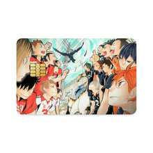 Load image into Gallery viewer, Karasuno VS Nekoma Credit Card Skins (4-in-1 Pack)
