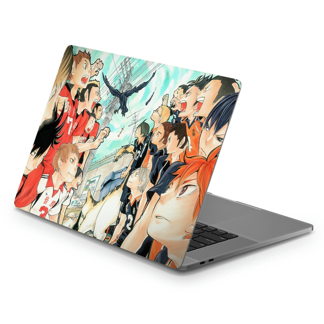 Karasuno VS Nekoma Macbook Skin