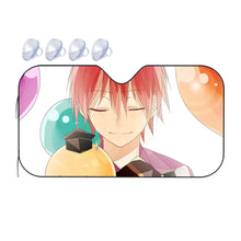 Load image into Gallery viewer, Karma Akabane and Koro-sensei  Car Sunshade
