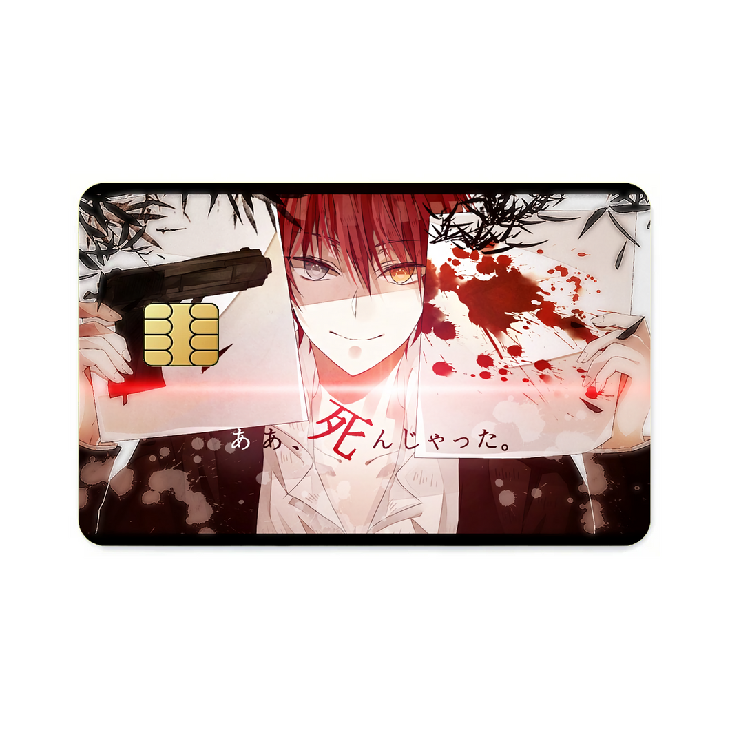 Karma Akabane  Credit Card Skins (4-in-1 Pack)